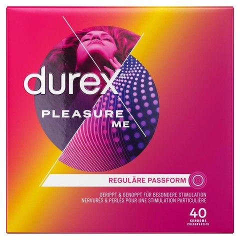 Durex Pleasure Me x 40 Durex Durex Pleasure Me x 40 Durex