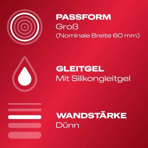 Durex gefĂĽhlsecht extra larg8 Durex