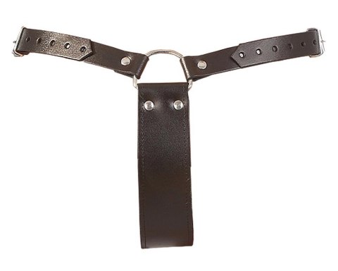 Leather String + Dildo S-L ZADO