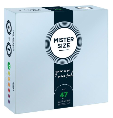 Mister Size 47mm pack of 36 MISTER SIZE Mister Size 47mm pack of 36 MISTER SIZE