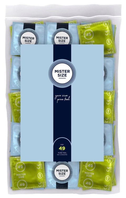Mister Size 49mm pack of 100 MISTER SIZE Mister Size 49mm pack of 100 MISTER SIZE