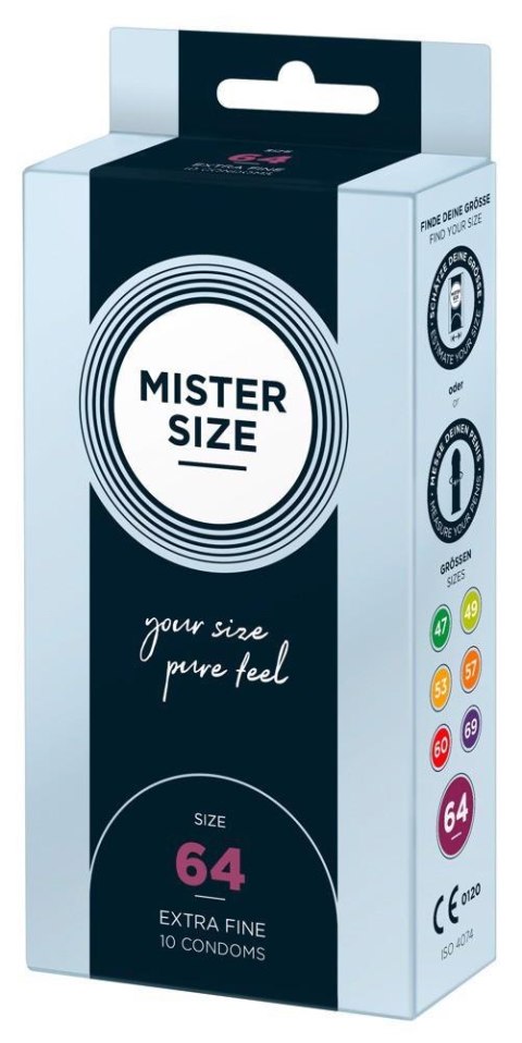 Mister Size 64mm pack of 10 MISTER SIZE Mister Size 64mm pack of 10 MISTER SIZE