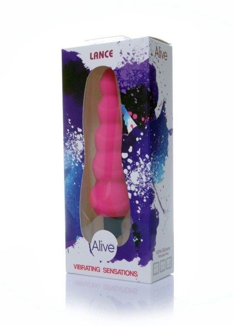 Plug/vibr-Wibrator - Lance.Plug.Vibrator.Medical Silc.Pink Alive Plug/vibr-Wibrator - Lance.Plug.Vibrator.Medical Silc.Pink Alive