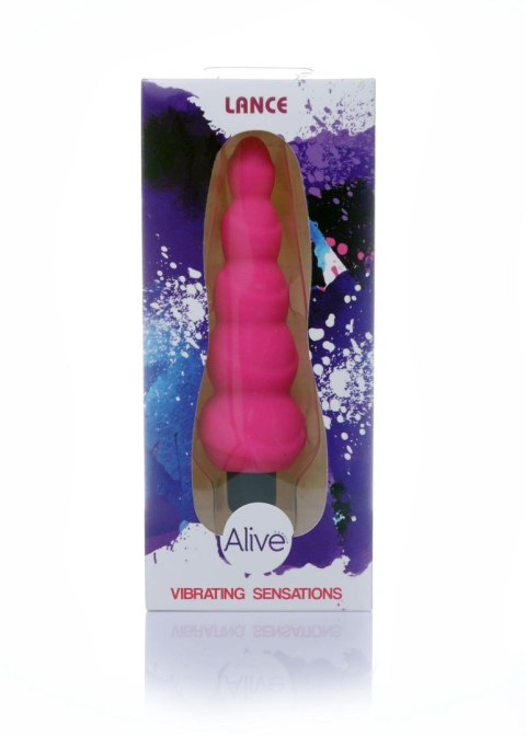 Plug/vibr-Wibrator - Lance.Plug.Vibrator.Medical Silc.Pink Alive Plug/vibr-Wibrator - Lance.Plug.Vibrator.Medical Silc.Pink Alive
