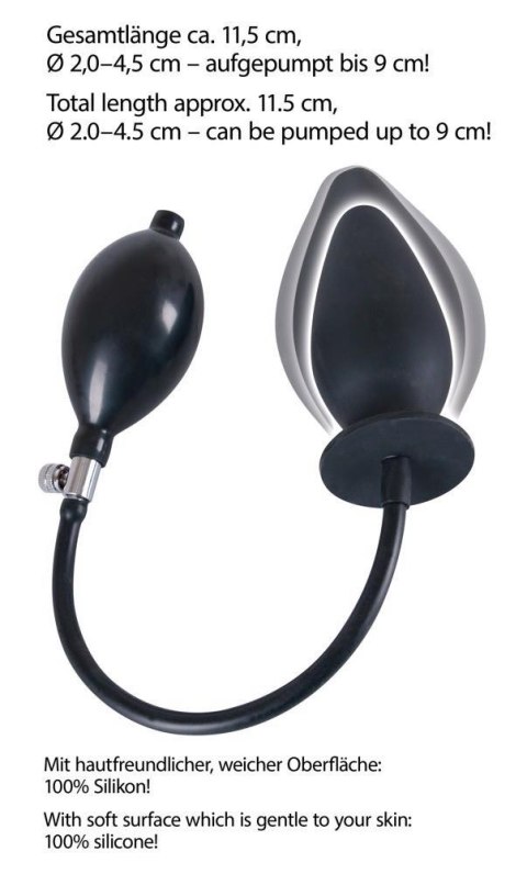 Inflatable Dildo Butt Plug You2Toys Inflatable Dildo Butt Plug You2Toys