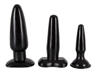 Set Liquorice Dip Butt Plugs NMC