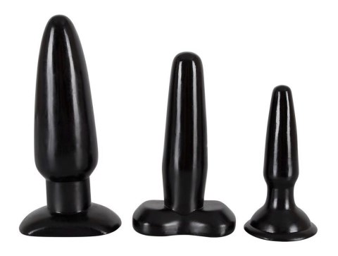 Set Liquorice Dip Butt Plugs NMC Set Liquorice Dip Butt Plugs NMC