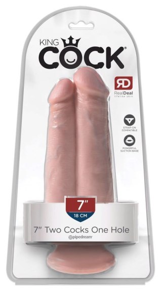 KC 7 Two Cocks One Hole Light King Cock