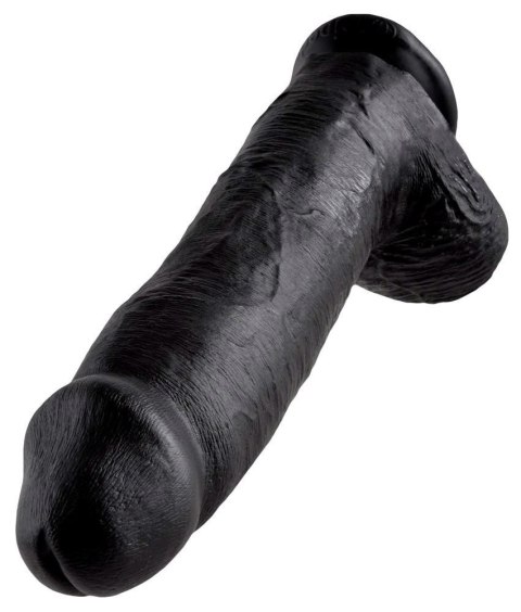 King Cock 12 inch Balls Black King Cock King Cock 12 inch Balls Black King Cock