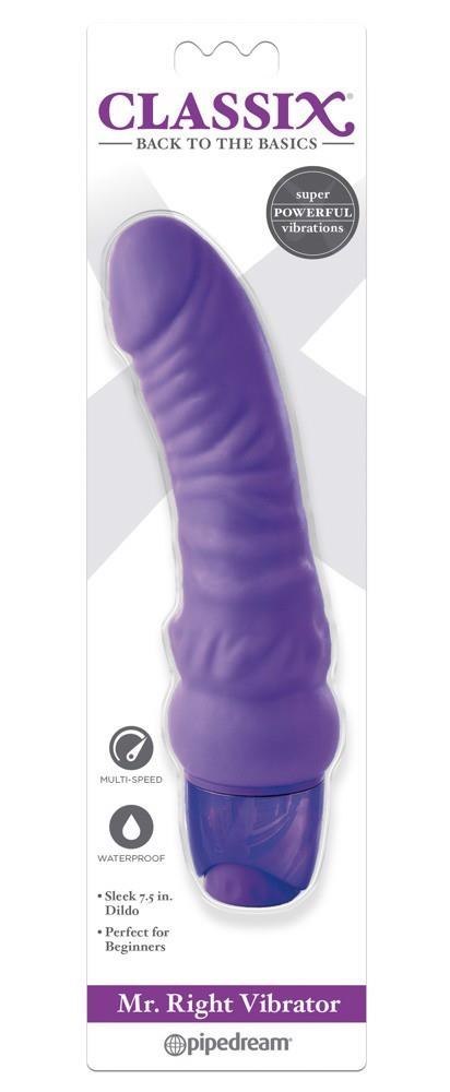 Mr. Right Vibrator Pink Classix Mr. Right Vibrator Pink Classix