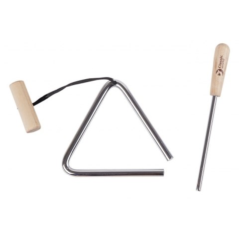 CLASSIC WORLD EDU Instrument Muzyczny Trójkąt dla Dzieci Classic World EDU CLASSIC WORLD EDU Instrument Muzyczny Trójkąt dla Dzieci Classic World EDU