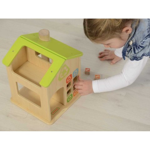MASTERKIDZ Stacja Sortowania Śmieci I Recyklingu Drewniana Makieta Masterkidz