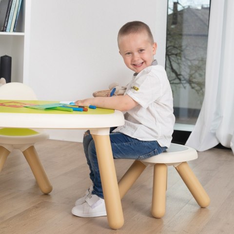 SMOBY Taboret Krzesełko Ogrodowe Do Pokoju Brązowe Smoby SMOBY Taboret Krzesełko Ogrodowe Do Pokoju Brązowe Smoby
