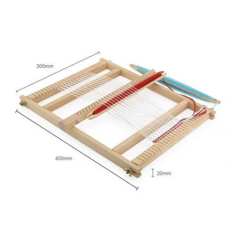 VIGA Drewniane Krosno Warsztat Tkacki Zestaw do tkania Montessori Viga Toys VIGA Drewniane Krosno Warsztat Tkacki Zestaw do tkania Montessori Viga Toys