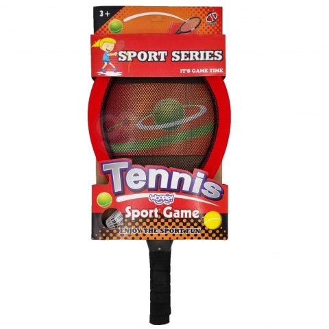 WOOPIE Duże Rakietki do Tenisa Badminton dla Dzieci Zestaw + Piłka Lotka Woopie WOOPIE Duże Rakietki do Tenisa Badminton dla Dzieci Zestaw + Piłka Lotka Woopie