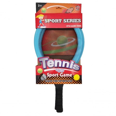 WOOPIE Duże Rakietki do Tenisa Badminton dla Dzieci Zestaw + Piłka Lotka Woopie WOOPIE Duże Rakietki do Tenisa Badminton dla Dzieci Zestaw + Piłka Lotka Woopie