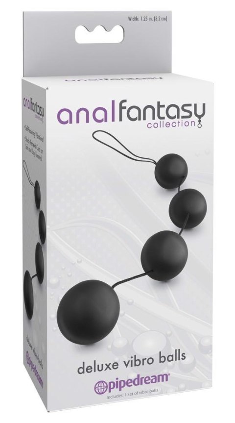 AFC Deluxe Vibro Balls Black Analfantasy collection AFC Deluxe Vibro Balls Black Analfantasy collection