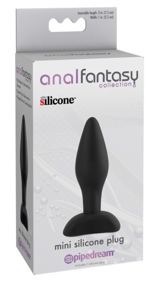 AFC Mini Silicone Plug Black Analfantasy collection