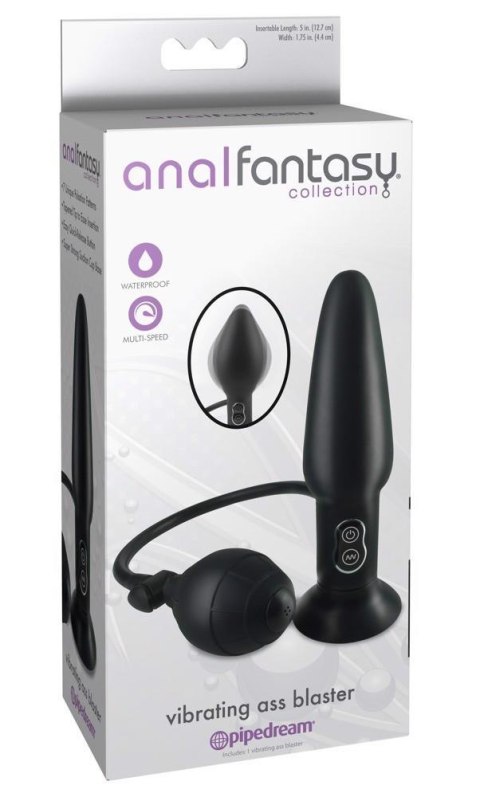 AFC Vibrating Ass Blaster Blac Analfantasy collection