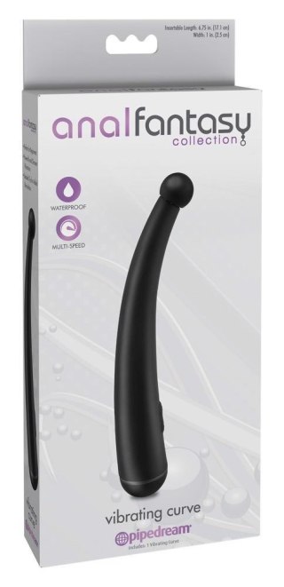 AFC Vibrating Curve Black Analfantasy collection
