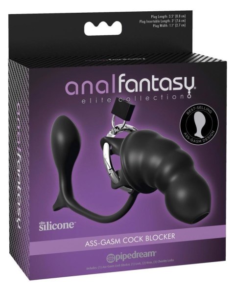 AFE Ass-gasm Cock Blocker Anal Fantasy Elite AFE Ass-gasm Cock Blocker Anal Fantasy Elite