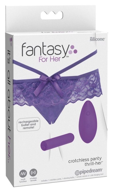 FFH Crotchless Panty Thrill-He Fantasy For Her FFH Crotchless Panty Thrill-He Fantasy For Her