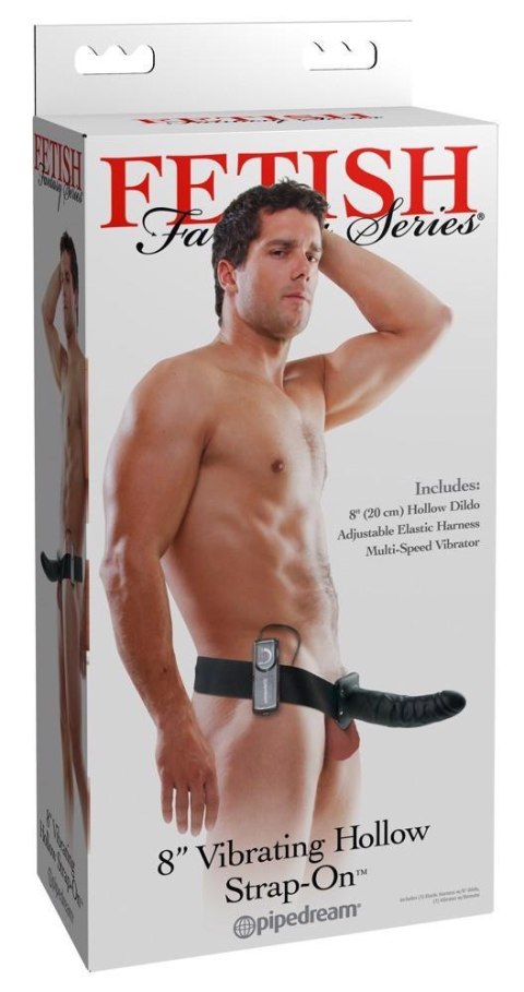 FFS 8" Hollow Strap-On Dark Fetish Fantasy Series FFS 8" Hollow Strap-On Dark Fetish Fantasy Series