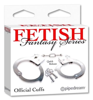 FFS Official Handcuffs Silver Fetish Fantasy Series