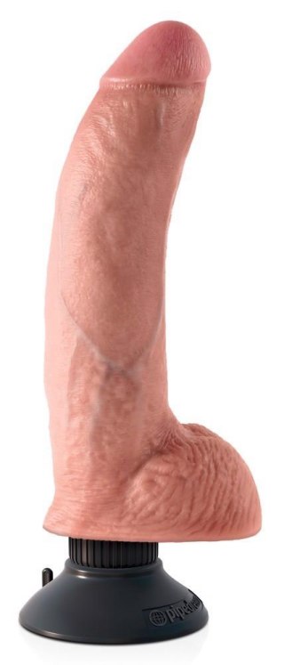 KC 9" Vibrating Cock with Ball King Cock