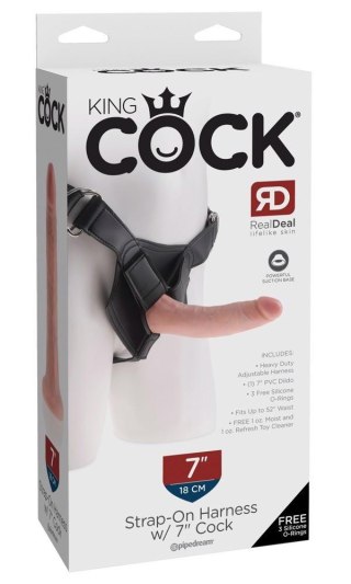 KC Strap-On with 7" Cock Light King Cock