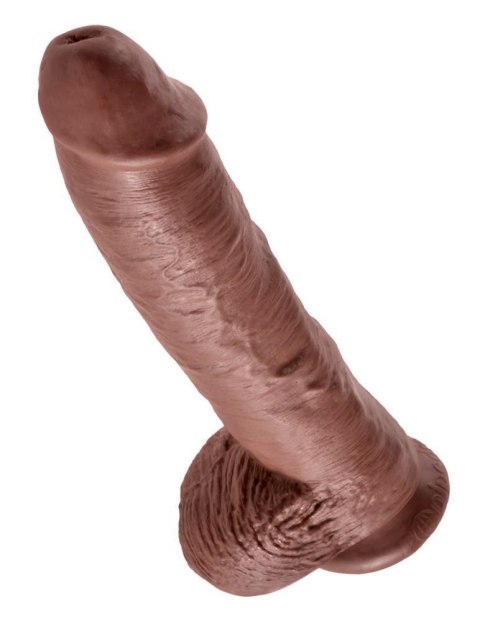King Cock 10 inch Balls Brown King Cock King Cock 10 inch Balls Brown King Cock