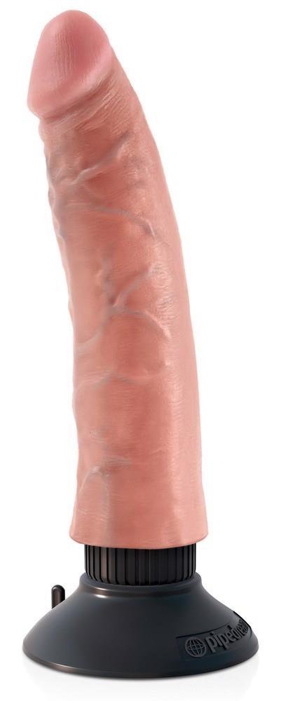 KC 7" Vibrating Cock Light King Cock