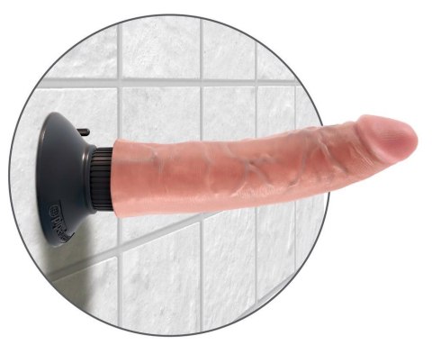 KC 7" Vibrating Cock Light King Cock