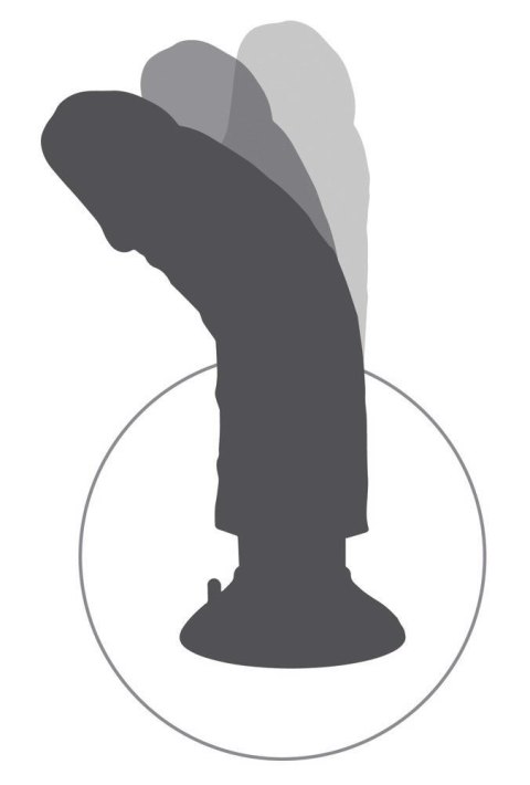 KC 7" Vibrating Cock Light King Cock
