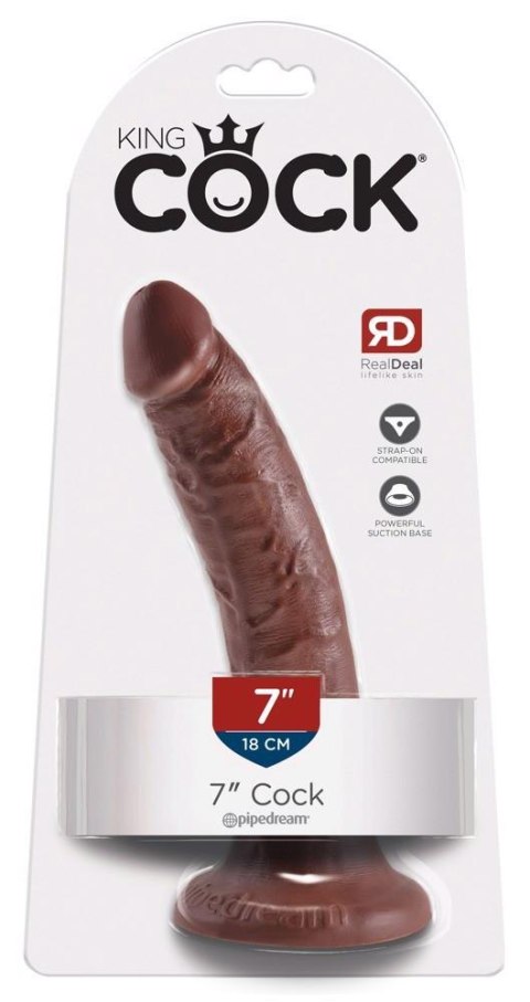 King Cock 7" Cock Brown King Cock King Cock 7" Cock Brown King Cock
