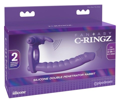 FCR Silicone Double Penetrator Fantasy C-Ringz