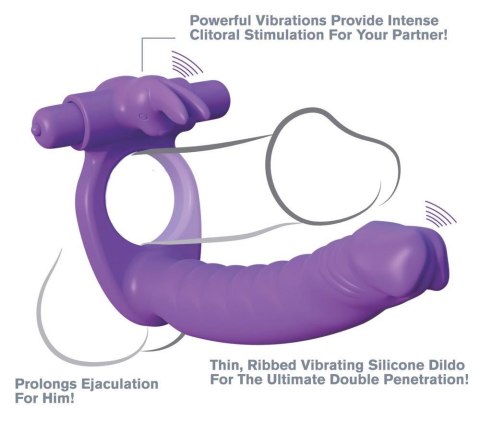 FCR Silicone Double Penetrator Fantasy C-Ringz