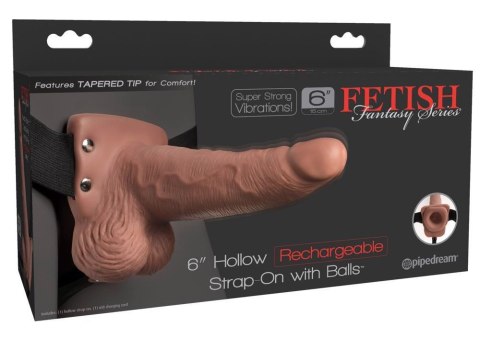 FF 6 Hollow Strap-On with Ball Fetish Fantasy Series