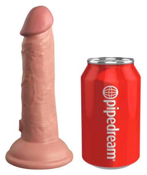KCE 6 DD Vibrating Cock Light King Cock Elite