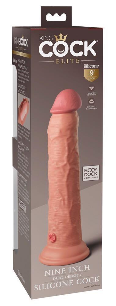 KCE 9 Dual Density Cock Light King Cock Elite KCE 9 Dual Density Cock Light King Cock Elite