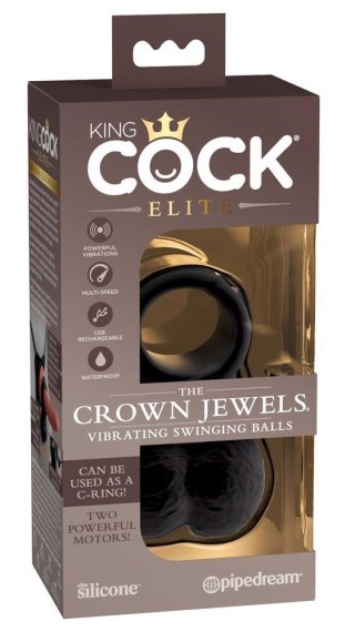 KCE TCJ Vibrating Swinging Bal King Cock Elite