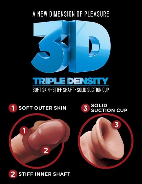 KCP 7 Triple Density Cock Tan King Cock Plus