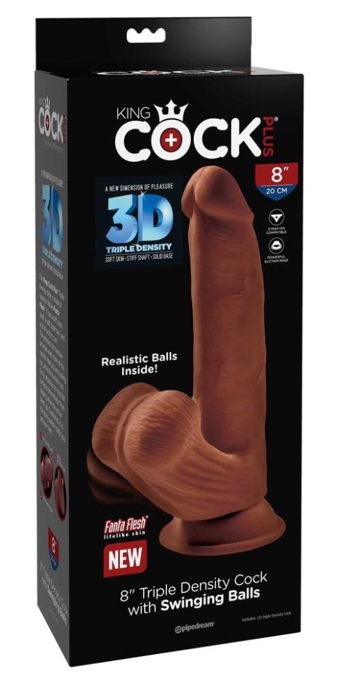 KCP 8 TDC w swinging balls bro King Cock Plus KCP 8 TDC w swinging balls bro King Cock Plus