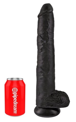 King Cock 14" Cock w Balls Dar King Cock