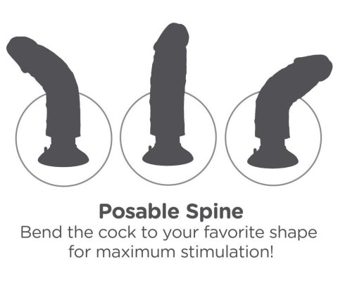 KC 10 Vibrating Cock with Ball King Cock