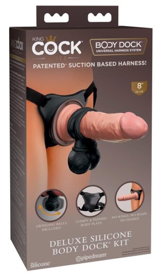 KCE Deluxe Silicone B Dock Kit King Cock Elite