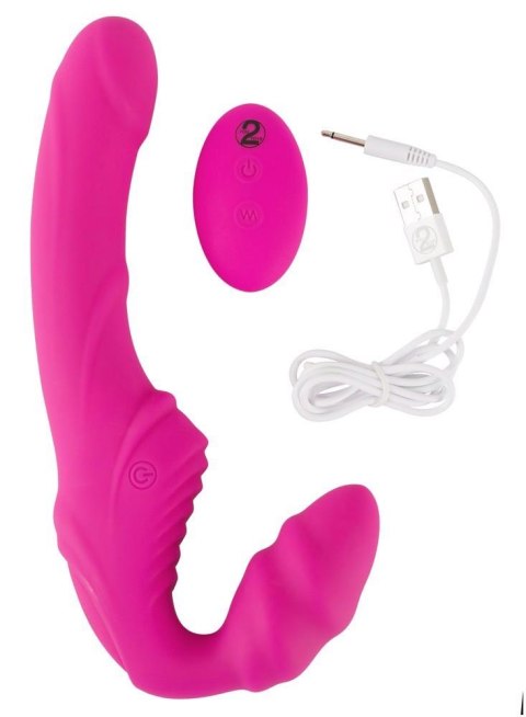RC Vibrating Strapless Strap-O Strapless Strap-On