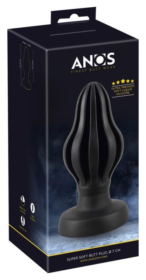 ANOS Super Soft Butt Plug 7 cm ANOS