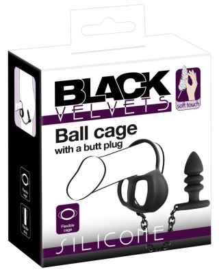 Black Velvets Ball cage with a Black Velvets