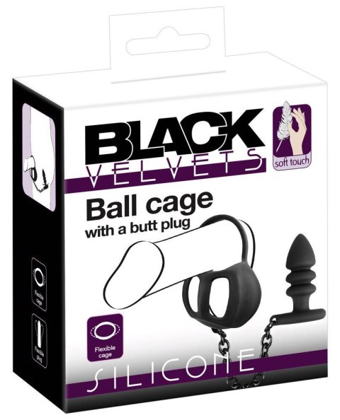 Black Velvets Ball cage with a Black Velvets